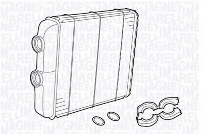 MAGNETI MARELLI 350218330000 -  Теплообменник, отопление салона